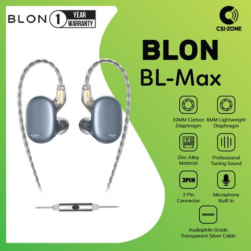 Gambar Blon BL-Max Dual Dynamic Driver In Ear Earphone with Microphone dari csi-zone Kota Tangerang Selatan Tokopedia
