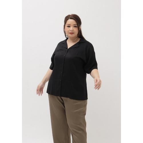 Promo Xtramiles Plus Size Blouse Sans 