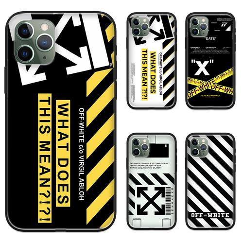 Softcase Off White Iphone X Case Jual Custom Case Iphone/Samsung