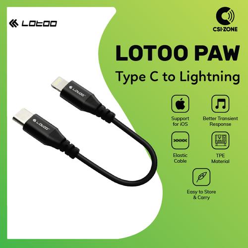 Gambar Lotoo Type C to Lightning OTG Cable - 6.5cm dari csi-zone Kota Tangerang Selatan Tokopedia