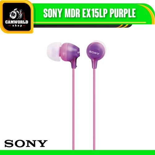 Jual HEADSET SONY MDR EX15LP VIOLET - Jakarta Pusat - Camworld Shop |  Tokopedia
