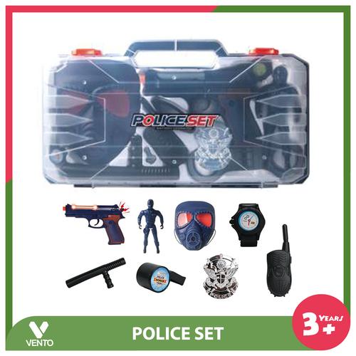 Gambar B/O Police Set Kecil Mainan Police Set Anak POLISI pistol - Hitam dari Vento Toys Jakarta Barat Tokopedia
