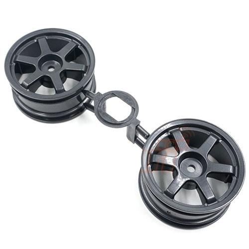 Gambar 10440448 Tamiya 6 Spoke Wheel Rims (Gun Metal) (Offset 2) (2 pcs) dari Tamiyatoys Kota Tangerang Selatan Tokopedia