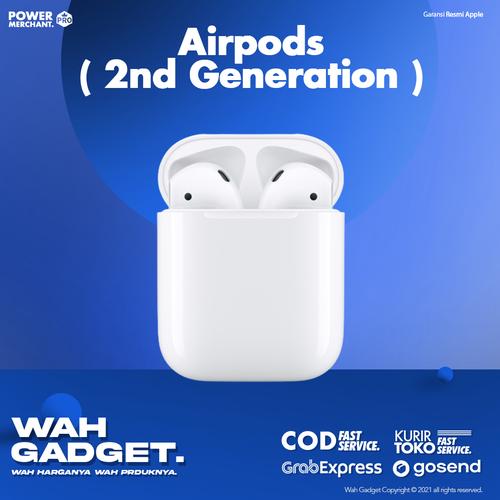 Jual Apple Airpods 2 (2019) Tanpa Wireless Charger - GARANSI RESMI 1 TAHUN  - INTER, Airpods 2 - Jakarta Barat - Wah Gadget | Tokopedia