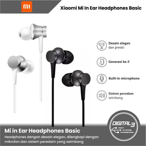 Jual Xiaomi Mi In-Ear Headphone Basic 
