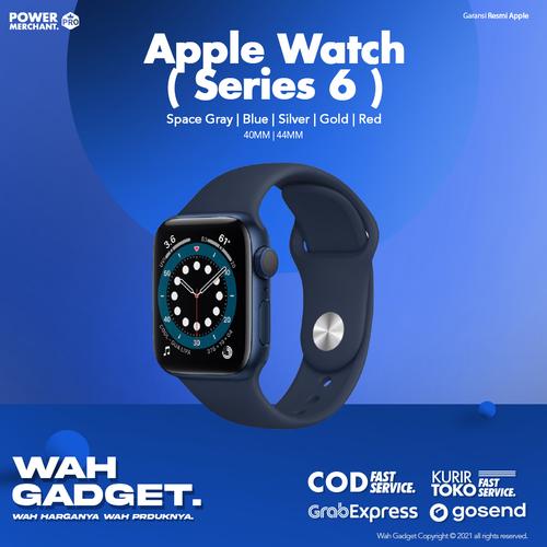 Jual Apple Watch Series 6 Blue 40mm 44mm / iWatch 6 2020 - Inter, 40MM -  Jakarta Barat - Wah Gadget | Tokopedia