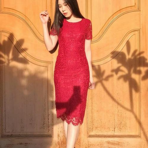 Jual Kennedy Lace Party Dress Import 