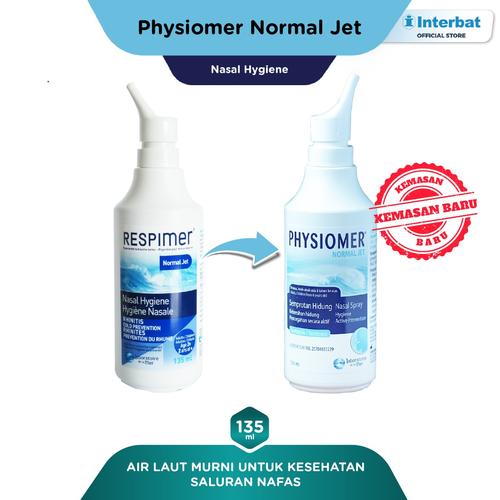Gambar Physiomer Normal Jet Nasal Spray Hygiene Semprot Hidung - 135ml dari Interbat Consumer Health Kota Tangerang Tokopedia
