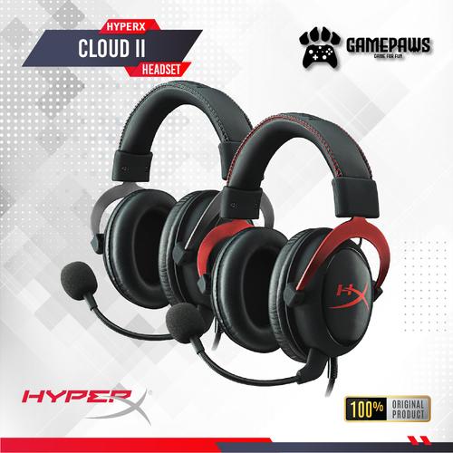 Jual Headset HyperX Cloud II - Pro Gaming Headset - Kab. Sleman - GAMEPAWS  | Tokopedia