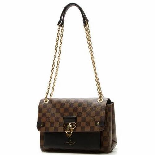 Louis Vuitton Damier Ebene Canvas Vavin PM Black