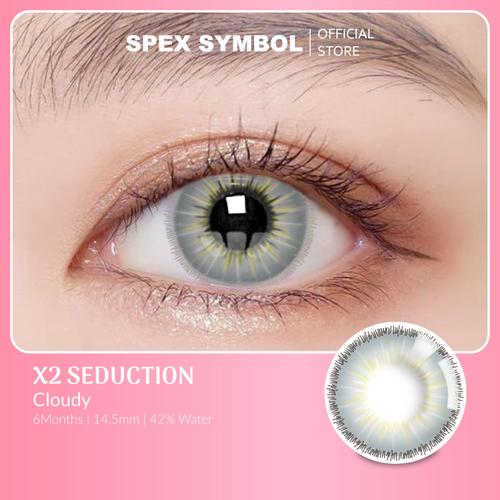Gambar Softlens X2 Seduction by Spex Symbol - Cloudy, 0.00 dari SPEX SYMBOL Jakarta Pusat Tokopedia