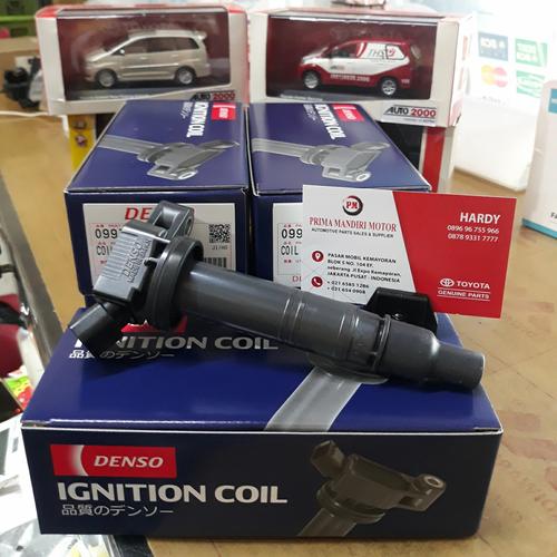 Jual coil merek denso original mobil toyota innova fortuner hilux camry ...