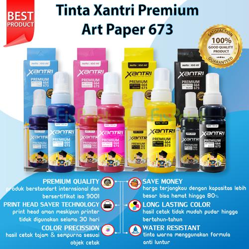 Jual Tinta Xantri Art Paper Premium 664 Epson L100 L200 L110 L120 L210