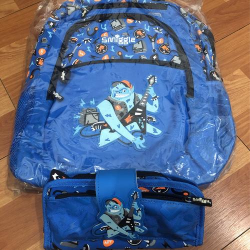 smiggle backpack pencil case