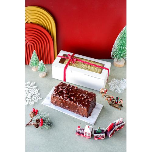 Gambar Melomelo Christmas Chocolate Picnic Cake/ Travel Cake dari QooBee <3 Jakarta Barat Tokopedia