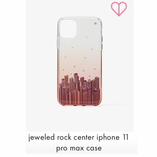 kate spade jeweled rock center iphone 11 pro case