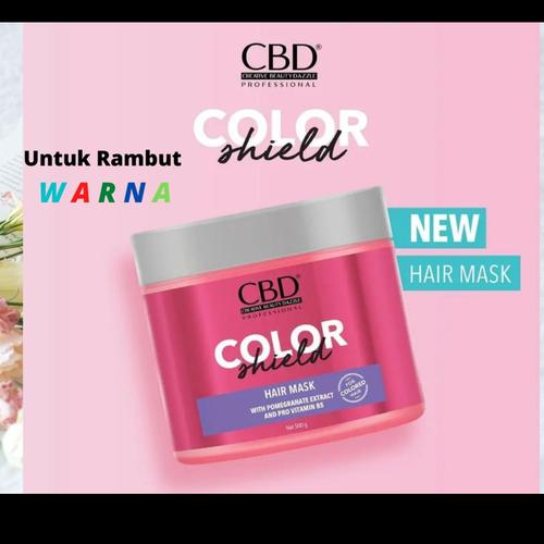 Jual CBD HAIRMASK / MASKER RAMBUT COLOUR SHIELD / RAMBUT WARNA 500g ...
