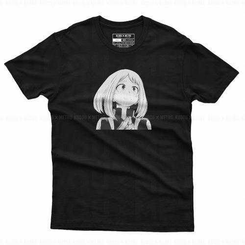 Maglietta Harajuku Anime My Hero Academia Ochaco Uraraka | Tshirt Estiva Oversize In Poliestere | Girocollo Manica Corta | Regalo Cosplay Per Fan