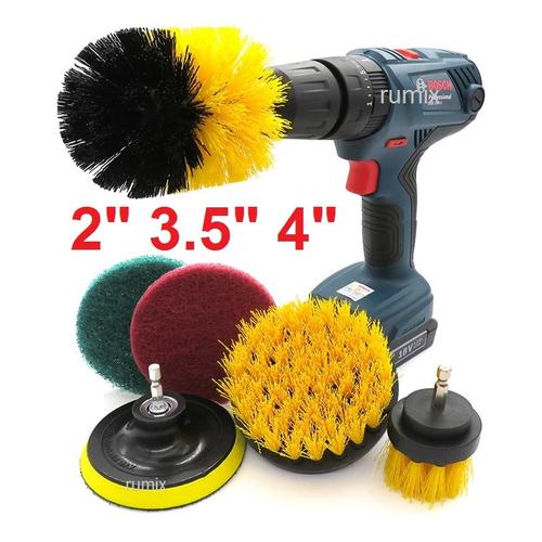 Gambar Mata Bor Sikat Elektrik Head Brush Drill Head Cleaning Brush Kepala dari Rumix Jakarta Utara Tokopedia