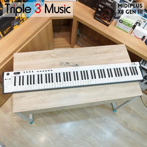 Gambar MIDIPLUS X8 Gen III MK 3 88 Keys Midi Controller dari triple3music Kota Bandung Tokopedia