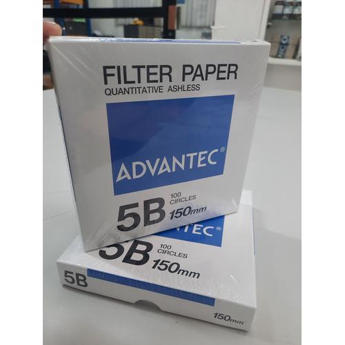 Jual Advantec Filter Paper Quantitative 5B Diameter 150 mm Jakarta