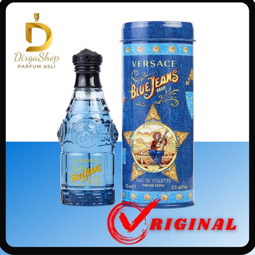 Jual PARFUM ORIGINAL VERSACE BLUE JEANS 