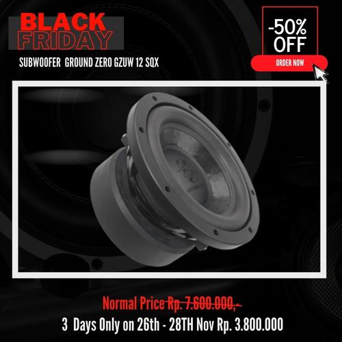 Gambar Subwoofer 12" Ground Zero GZUW 12 SQ dari Cartens Store Jakarta Selatan Tokopedia
