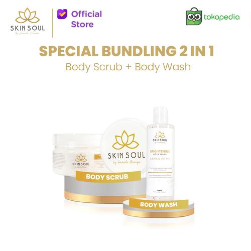 Gambar Paket Bundling SkinSoul Brightening BodyWash&bodySrub by Amanda Manopo dari SKINSOUL OFFICIAL STORE Jakarta Barat Tokopedia