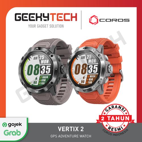 Gambar Coros Vertix 2 - Premium GPS Watch - Garansi Resmi - Obsidian dari GeekyTech Official Jakarta Utara Tokopedia