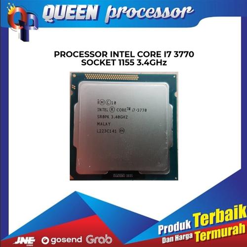 Gambar Processor intel Core i7 3770 3.4 GHz socket 1155 dari QUEENPROCESSOR Jakarta Pusat Tokopedia