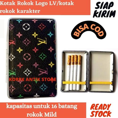 Jual Kotak Rokok Logo Brand Rokok Lv /kotak rokok karakter - Kota Depok