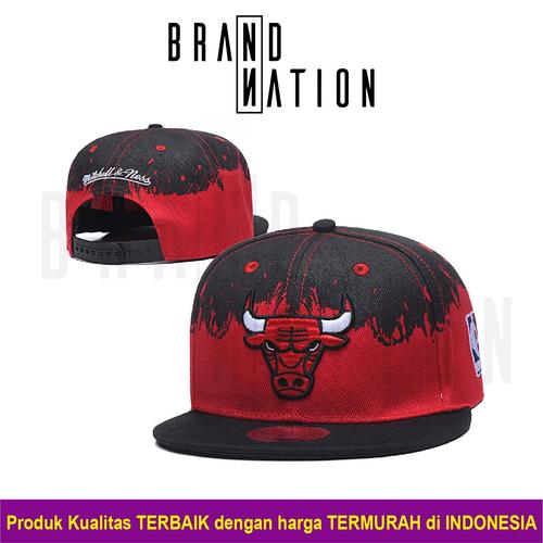 Jual Topi SNAPBACK Chicago Bulls Red 