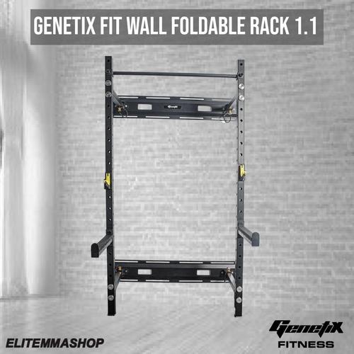 Gambar GENETIX FIT Wall Foldable Power Rack 1.1 dari ELITE MMA SHOP Jakarta Barat Tokopedia
