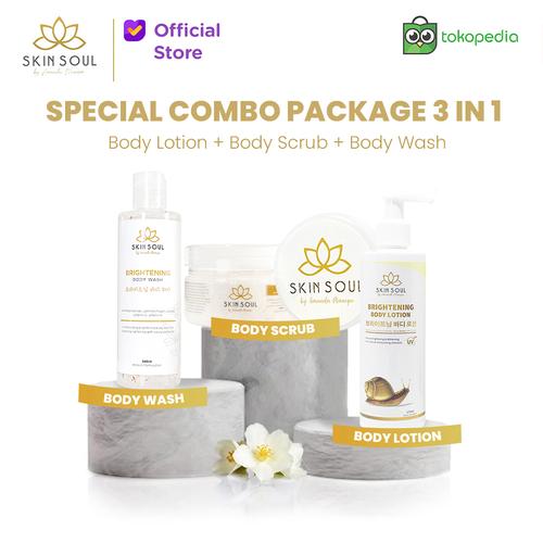 Gambar Skin Soul Brightening by Amanda Manopo Combo Package Bodycare dari SKINSOUL OFFICIAL STORE Jakarta Barat Tokopedia