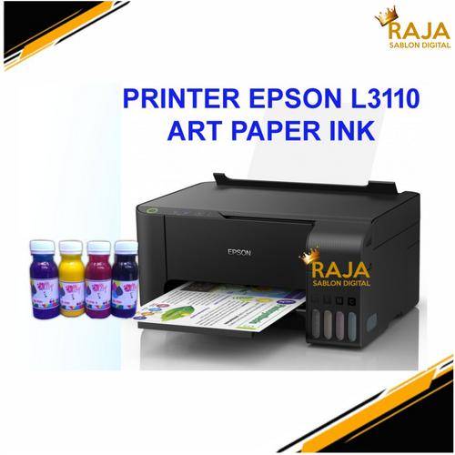 Jual Printer Epson L3110 Tinta Art Paper Korea (Scan & Copy) Jakarta Barat Raja Sablon