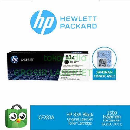 Jual Toner Hp 83a Black Cartridge CF283A - Hitam - Jakarta Selatan - GROSIR  LASERJET .COM | Tokopedia