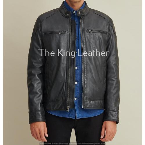 Gambar Jaket Kulit Pria Casual - Jaket Kulit Garut Asli - Jaket Kulit Domba - S dari The King Leather Kab. Garut Tokopedia