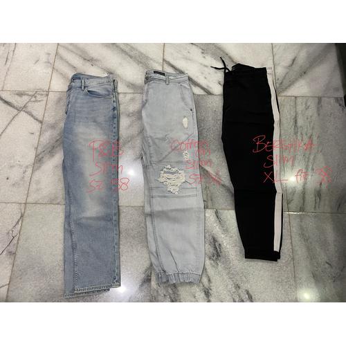 Jual Celana Jogger Jeans Slim Fit Like New Pull and Bear Bershka Cotton On  - Jakarta Pusat - pangeranJR Shop | Tokopedia