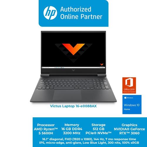 Jual HP Victus 16 e0088AX Ryzen 5600H 16GB 512GB SSD RTX 3060