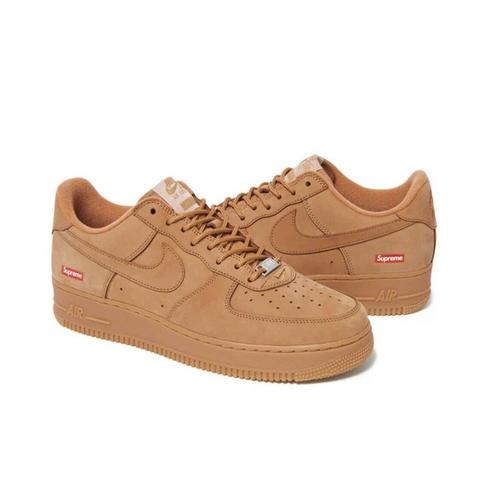 Jual Supreme x Nike Air Force 1 Low Wheat / Flax 100% Authentic - 42 -  Jakarta Utara - High Gentleman Lifestyle | Tokopedia