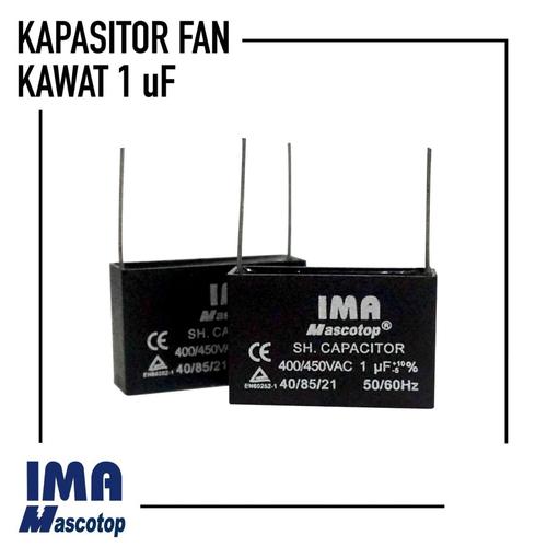 Jual Kapasitor / Capasitor Fan Kipas Kotak (Kawat) 1 1.5 2 UF IMA