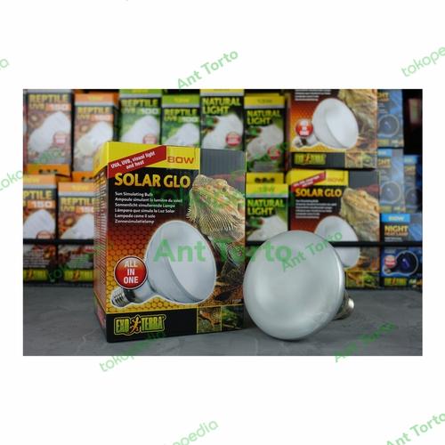 Jual Exoterra / Exo Terra Solar Glo 80 w All in One UVA UVB Visual Heat Kota Tangerang Ant