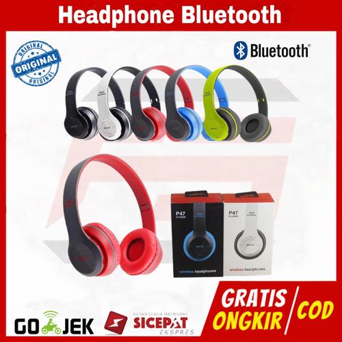 Jual Headphone Wireless Bluetooth P47 