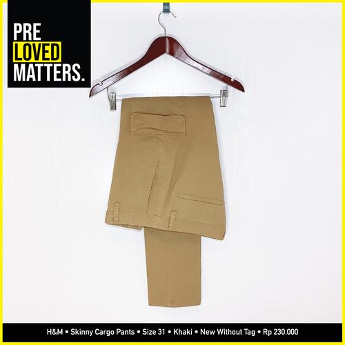 Jual H\u0026M • Skinny Cargo Pants • Size 31 