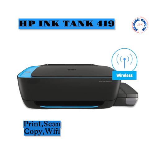Printer HP Ink Tank 419 Print Scan Copy 
