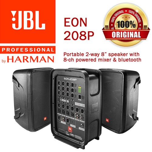Jual JBL EON 208P PORTABLE SPEAKER 8CH POWERED MIXER & BLUETOOTH EON208P Jakarta Barat Rock