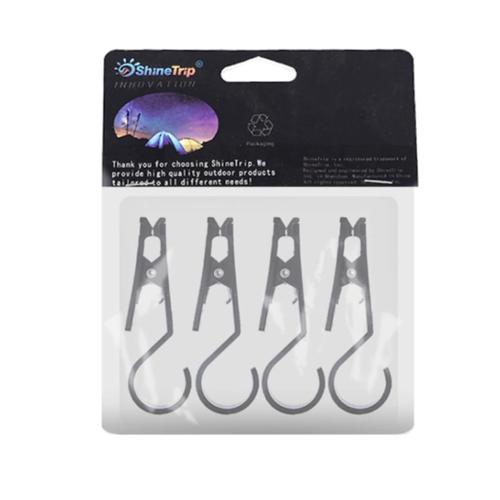 Gambar 4Pcs/Set CLIP HOOK HOLDER CAMPING TENT TENDA PORTSBLE MULTIFUNCTIONAL dari DO OFFICIAL STORE Kota Bekasi Tokopedia
