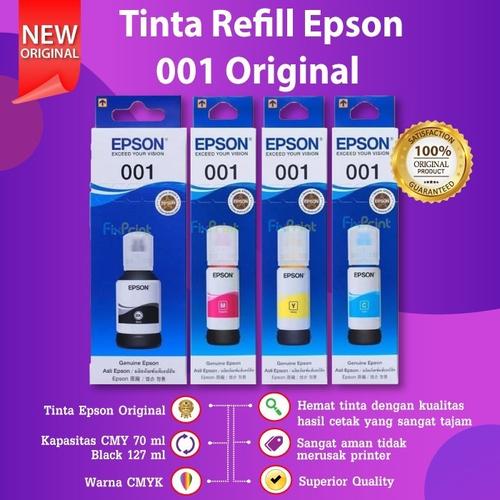 Promo Tinta Epson 001 C13T03Y Refill Printer L4150 L4160 L4260 L4266 L6190  - Magenta - Jakarta Pusat - FixPrint Indonesia | Tokopedia