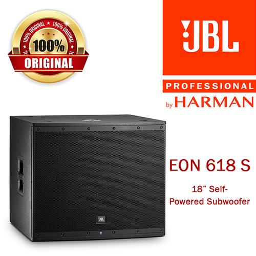 JBL EON 618S POWERED PA SUBWOOFER PORTABLE AKTIF EON618S EON 618 S di  Rock Audio Official Tokopedia