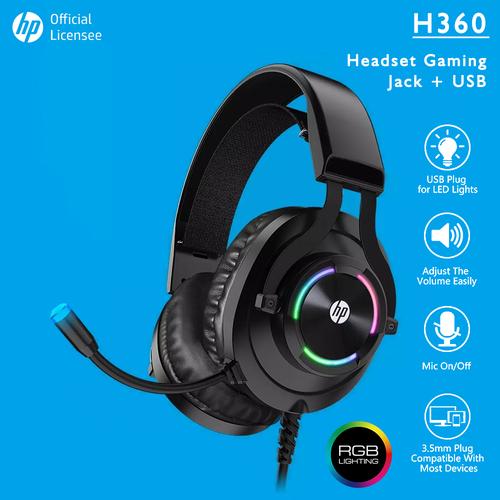 USB+Jack RGB Gaming Headset 